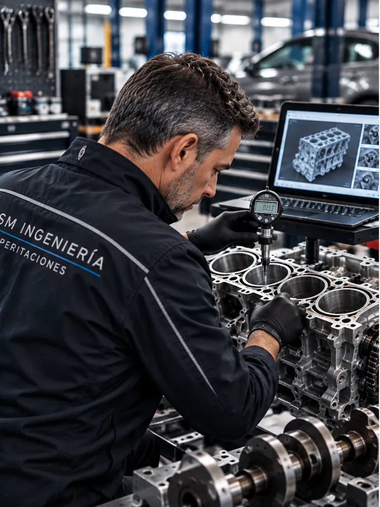 Peritación mecánica y comprobación de motor